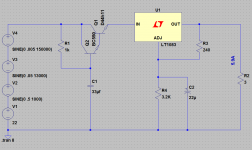 Gyrator + LT1083 circuit.png