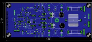 Class D 200 Wrms with 2 mosfet ucd style board.jpg