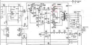 hk a500 schematic marked up for 6L6 tubes.png