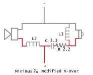 Minimus 7W modified X-over.jpg
