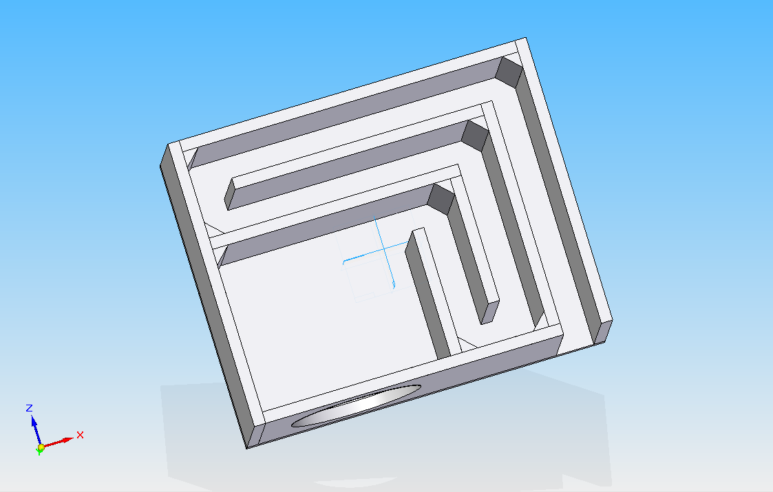 Subwoofer_With_Cornernpieces_image_in_Solid_Edge_for_Eric