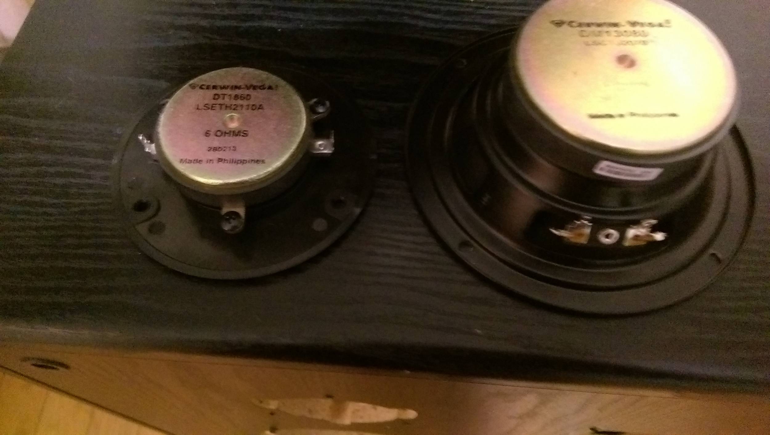 Cerwin vega sales dt1860