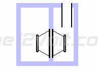 Single sales reflex bandpass
