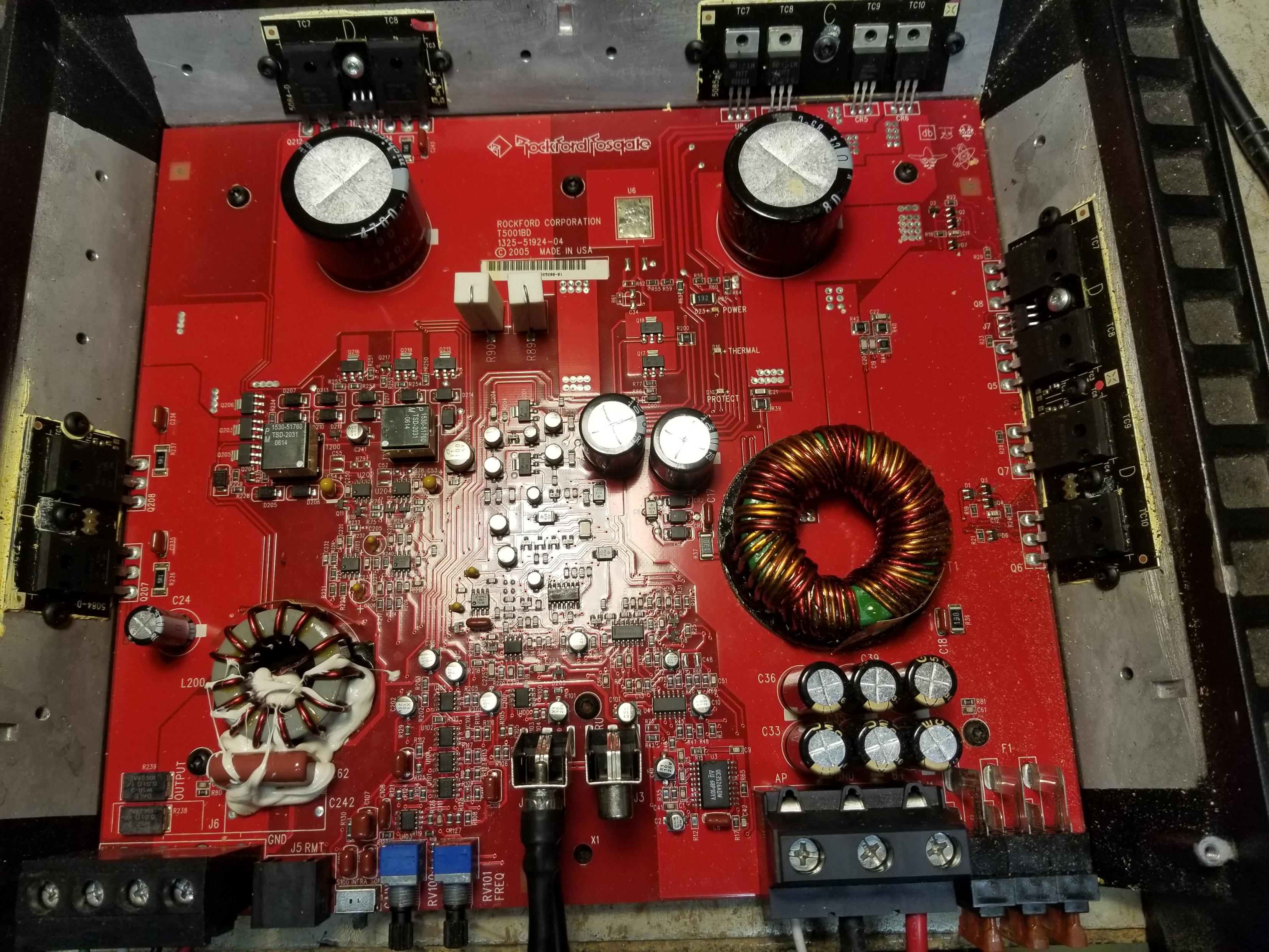 Rockford Fosgate T5001bd No sound | diyAudio