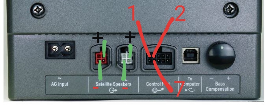 mistænksom Legepladsudstyr Scorch How to bypass Bose companion 5 control pod using USB Cable | diyAudio