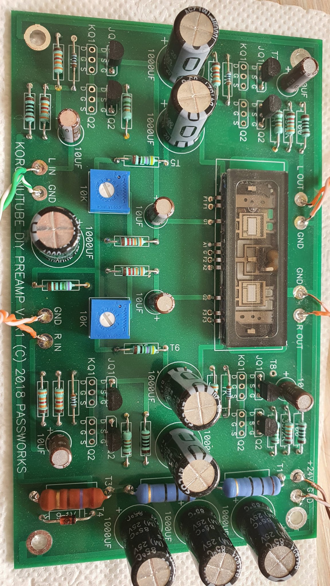 B1 with Korg Triode Page 379 diyAudio