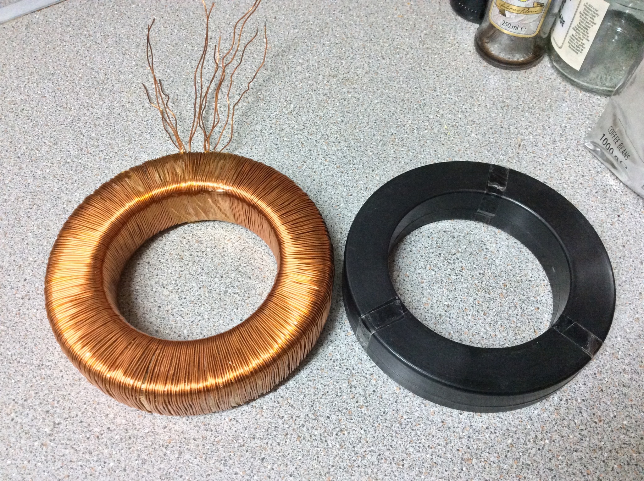 230912 - PP Toroid amorphous core - complete 3 layers 2x0.80mm windings - 1.jpg