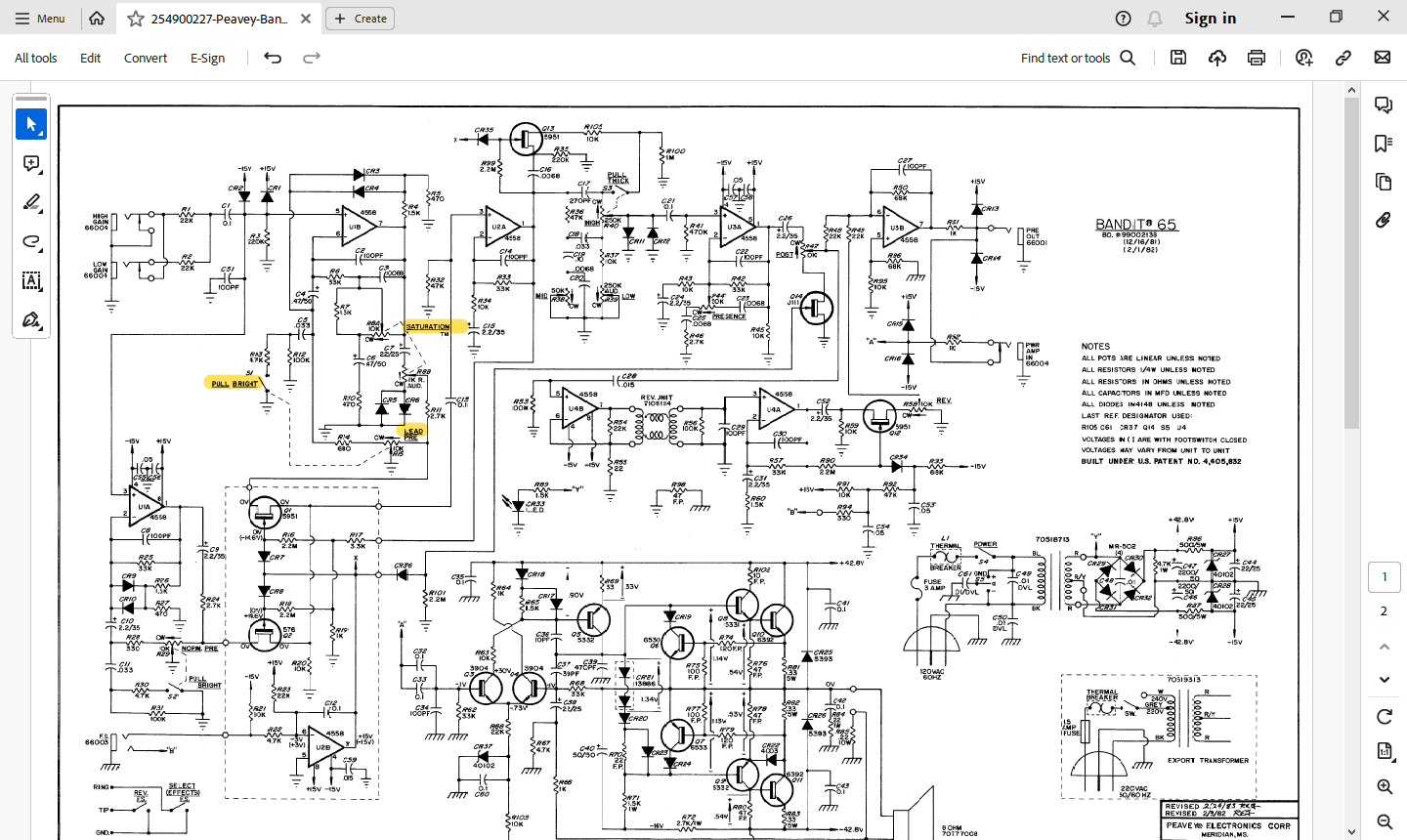254900227-Peavey-Bandit-65-schematic.pdf - Adobe Acrobat Reader (64-bit) 3_27_2024 12_52_44 PM.png