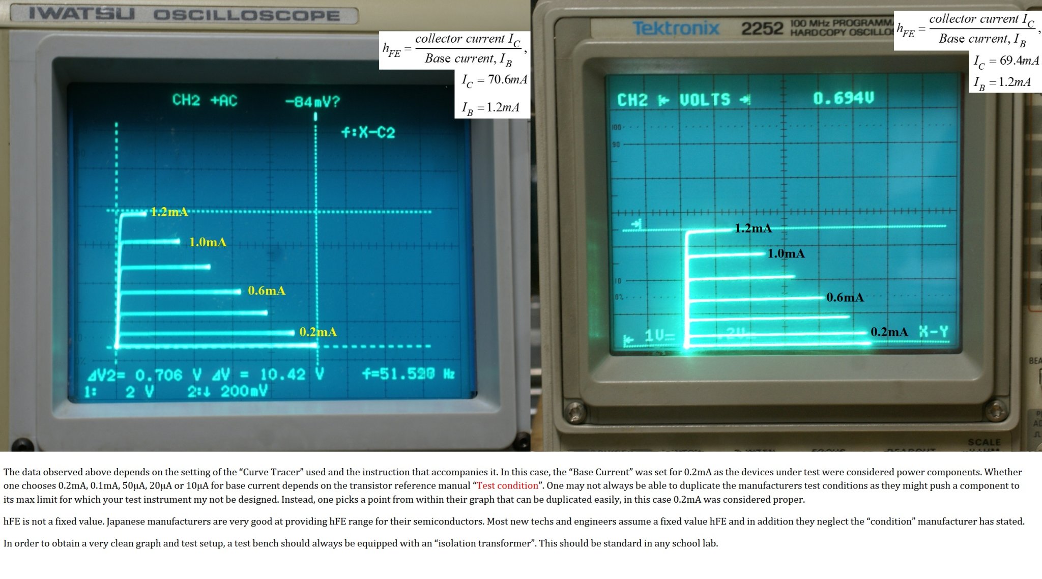 2sd718_on_leader_tektronix_side by side.jpg
