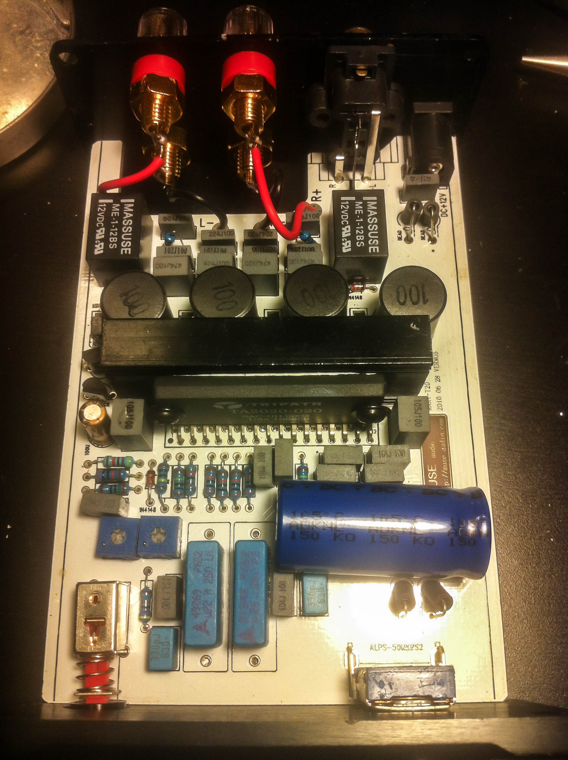Muse M20 EX2 TA2020 amp pictures and some info | diyAudio