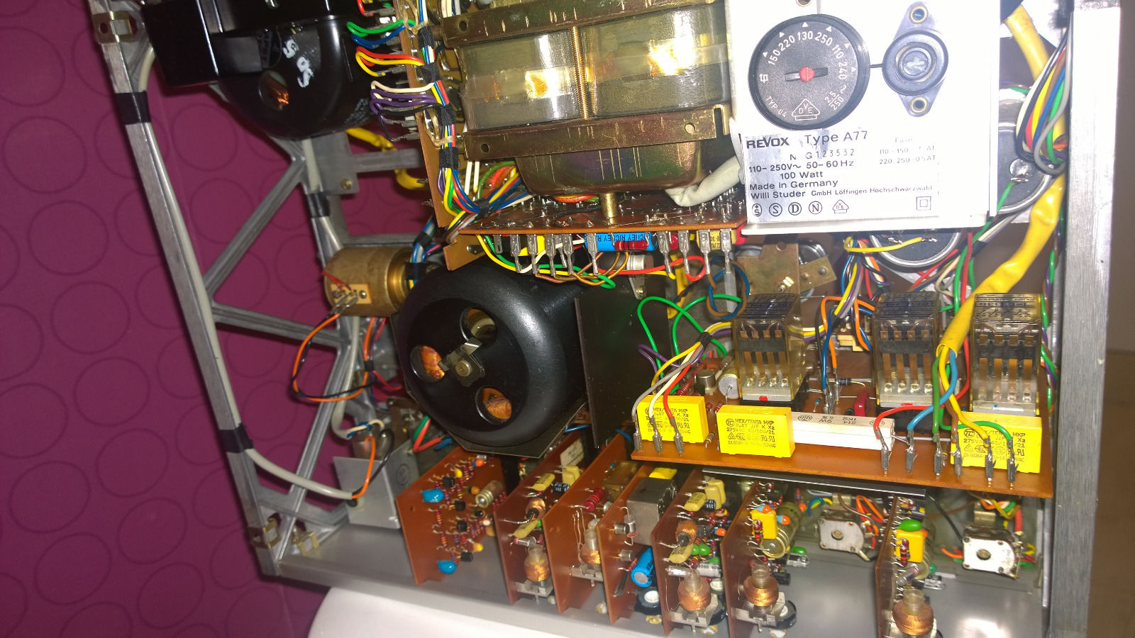 Revox A77 locating the PS fuses | diyAudio Revox A77 locating the PS fuses | diyAudio