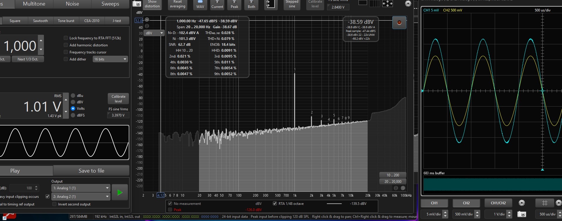 A, Voltage IN , ztx951, out 14mV.jpg
