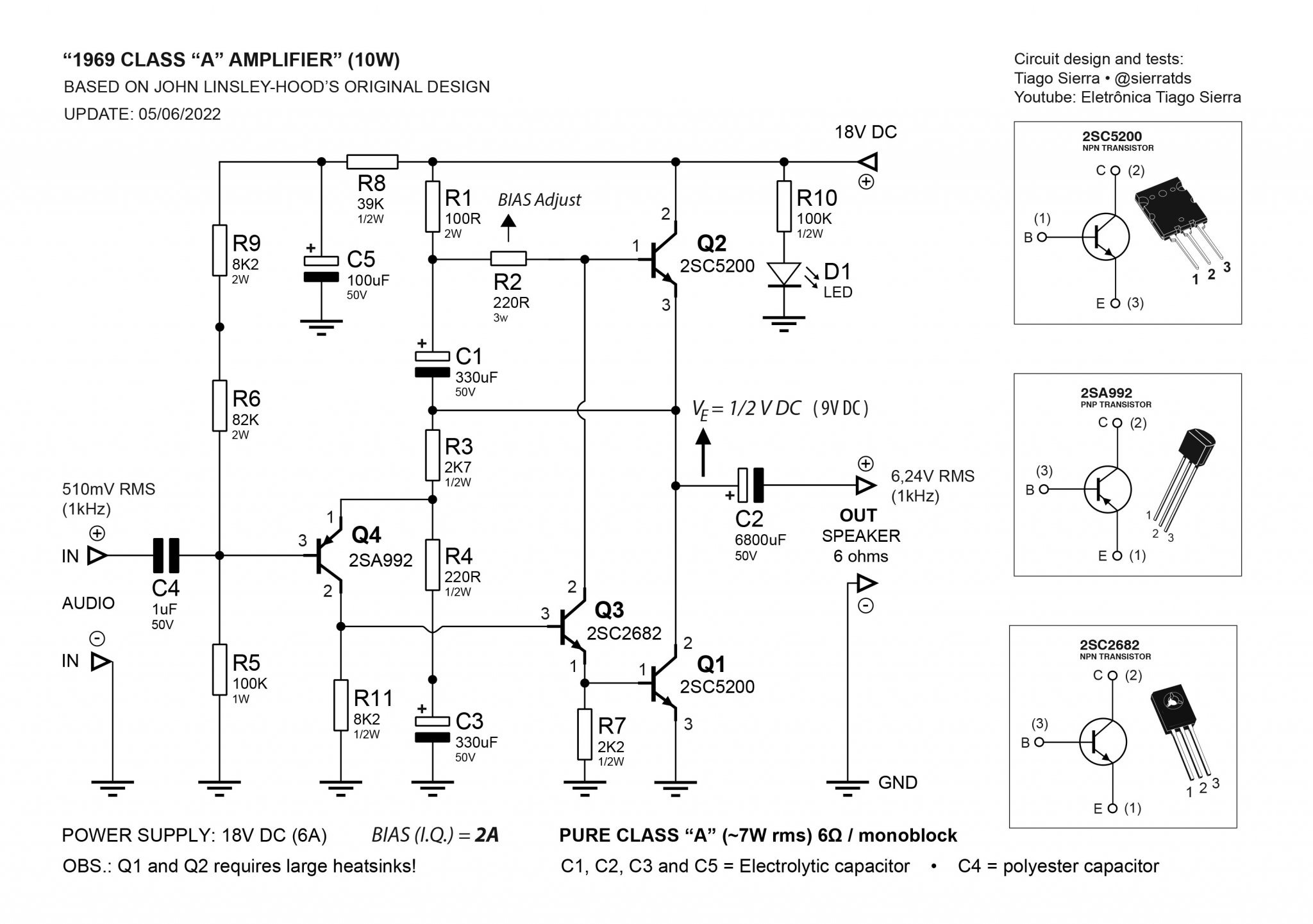 Amplificador Classe A JLH 1969 10W DC 05-06-2022.jpg