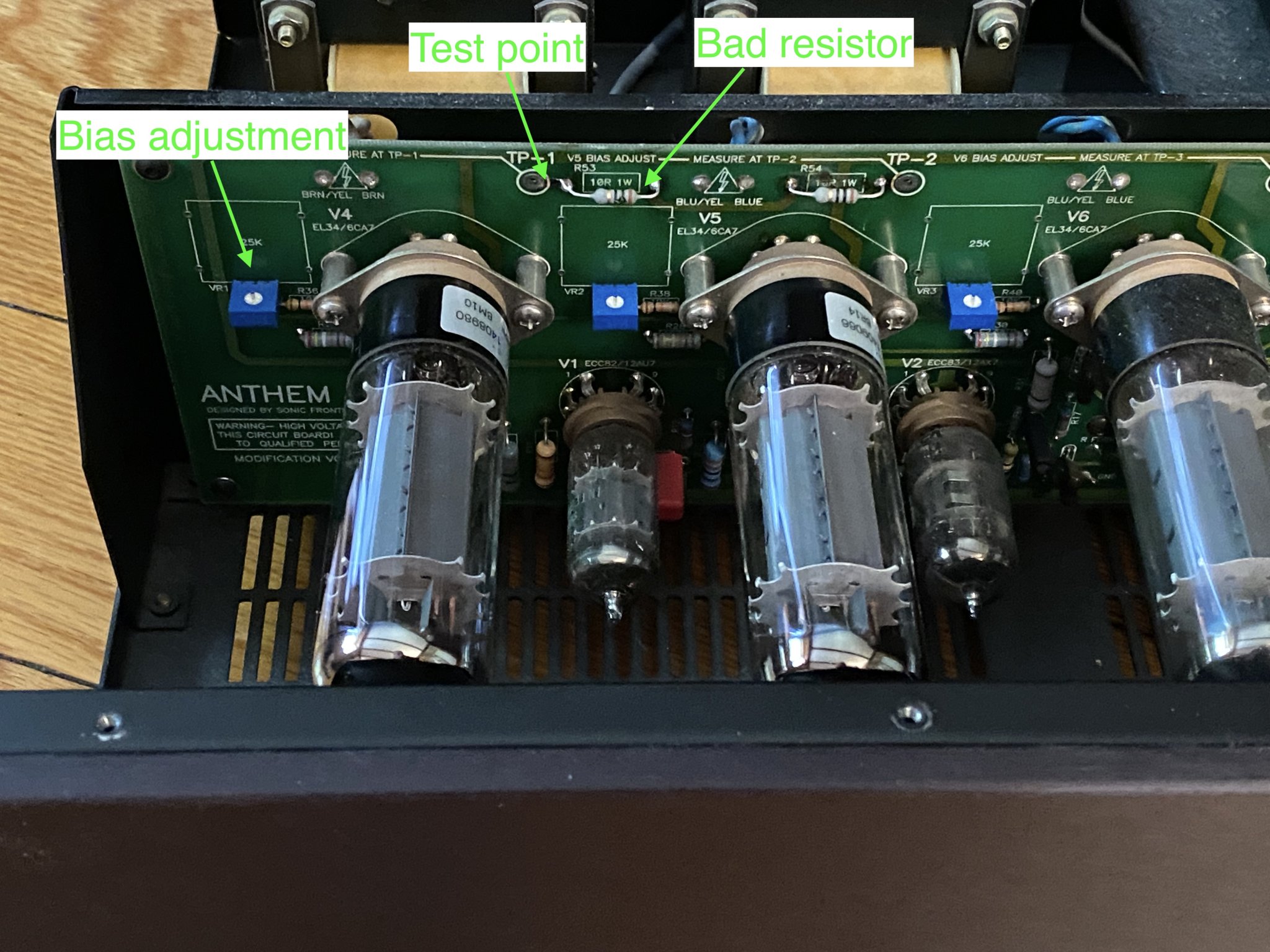 Bad resistor circuit board.jpeg