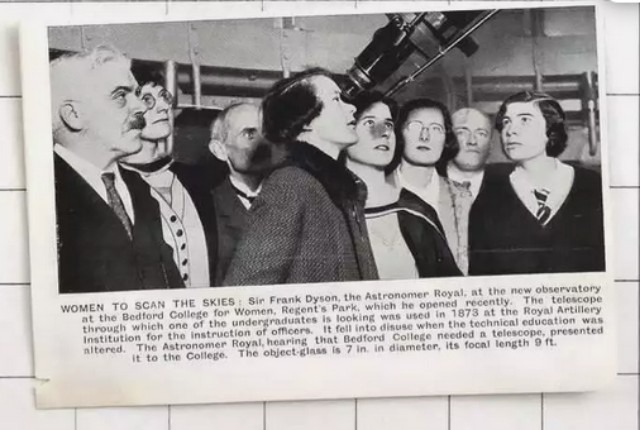 Bedford College London Telescope - thats young system7 one from left looking like Harry Potter.jpg