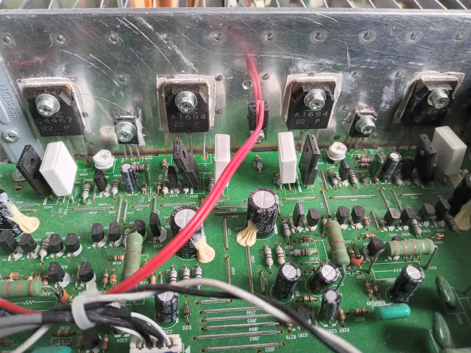Integrated amp Marantz PM5004 bias and upgrade | diyAudio