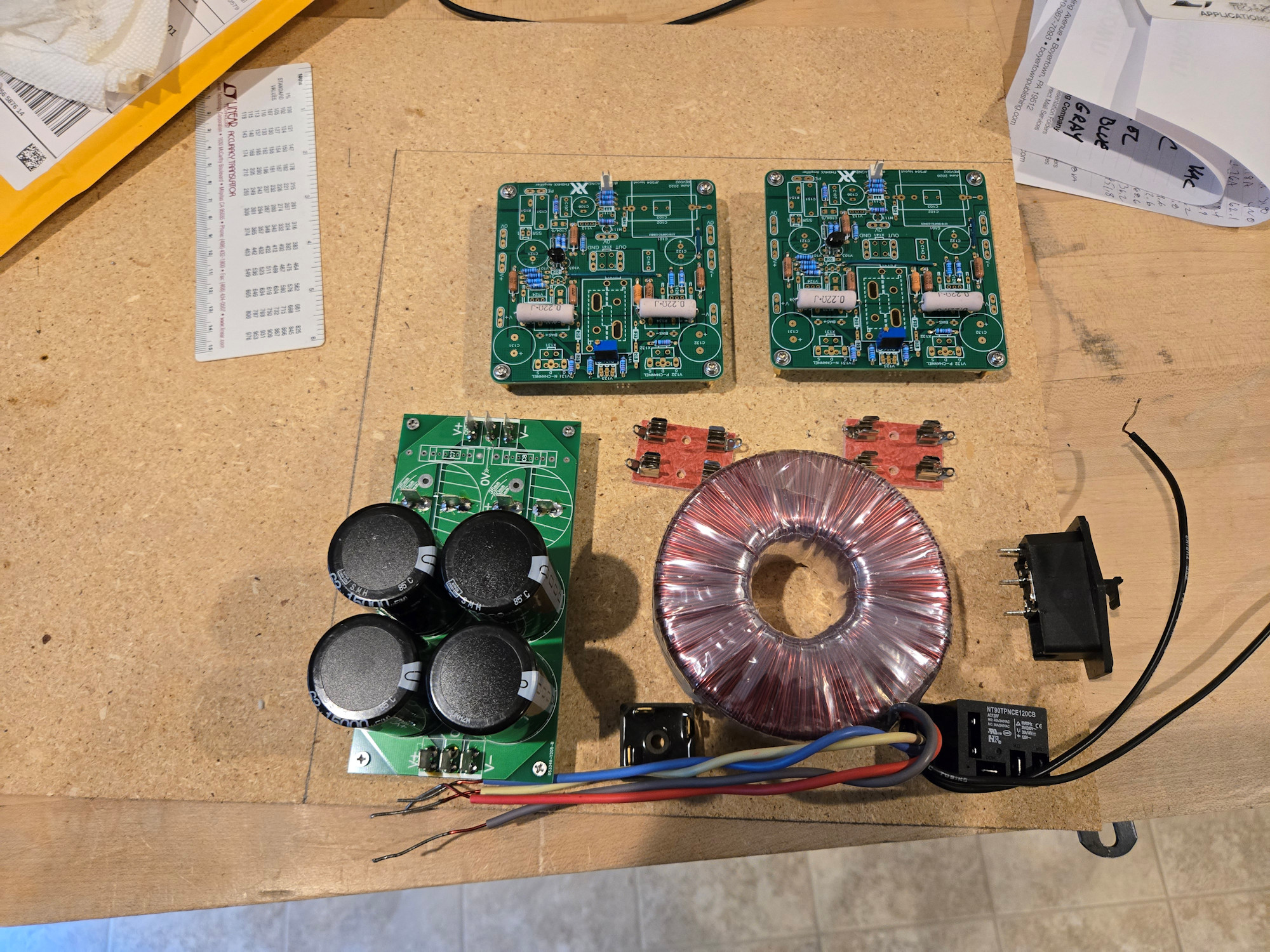 Breadboard with transformer horizontally oriented.jpg