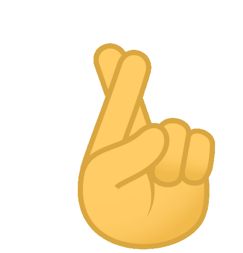 Crossed Fingers Joypixels Sticker - Crossed Fingers Joypixels Fingers Crossed - Discover & Sha...gif