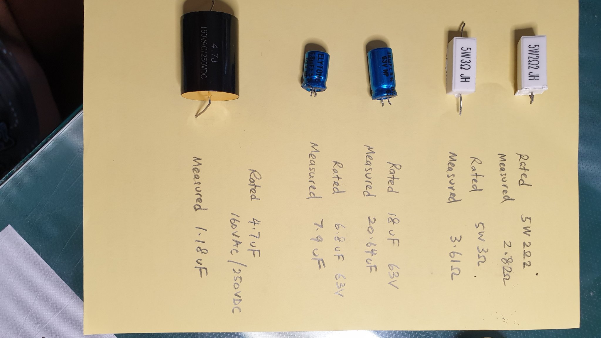 Request for help : Denon M37 speaker crossover parts