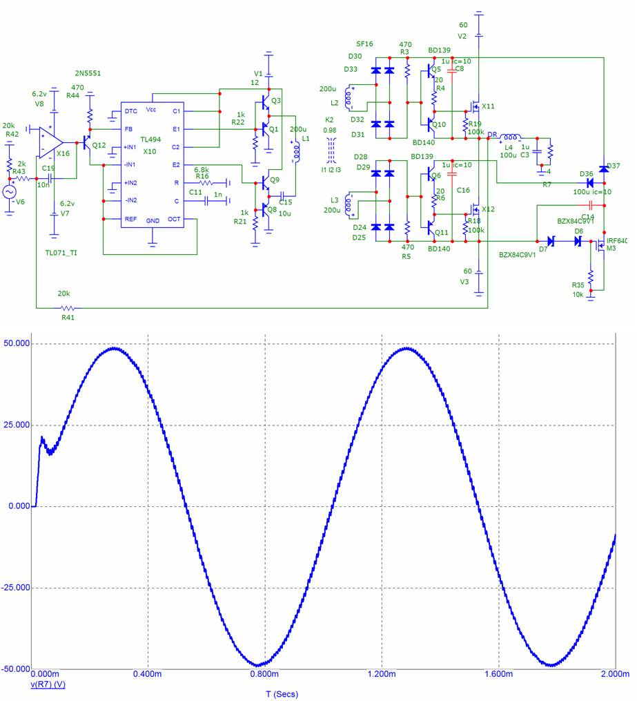 Switching Amplifier Class-D TL494 | diyAudio
