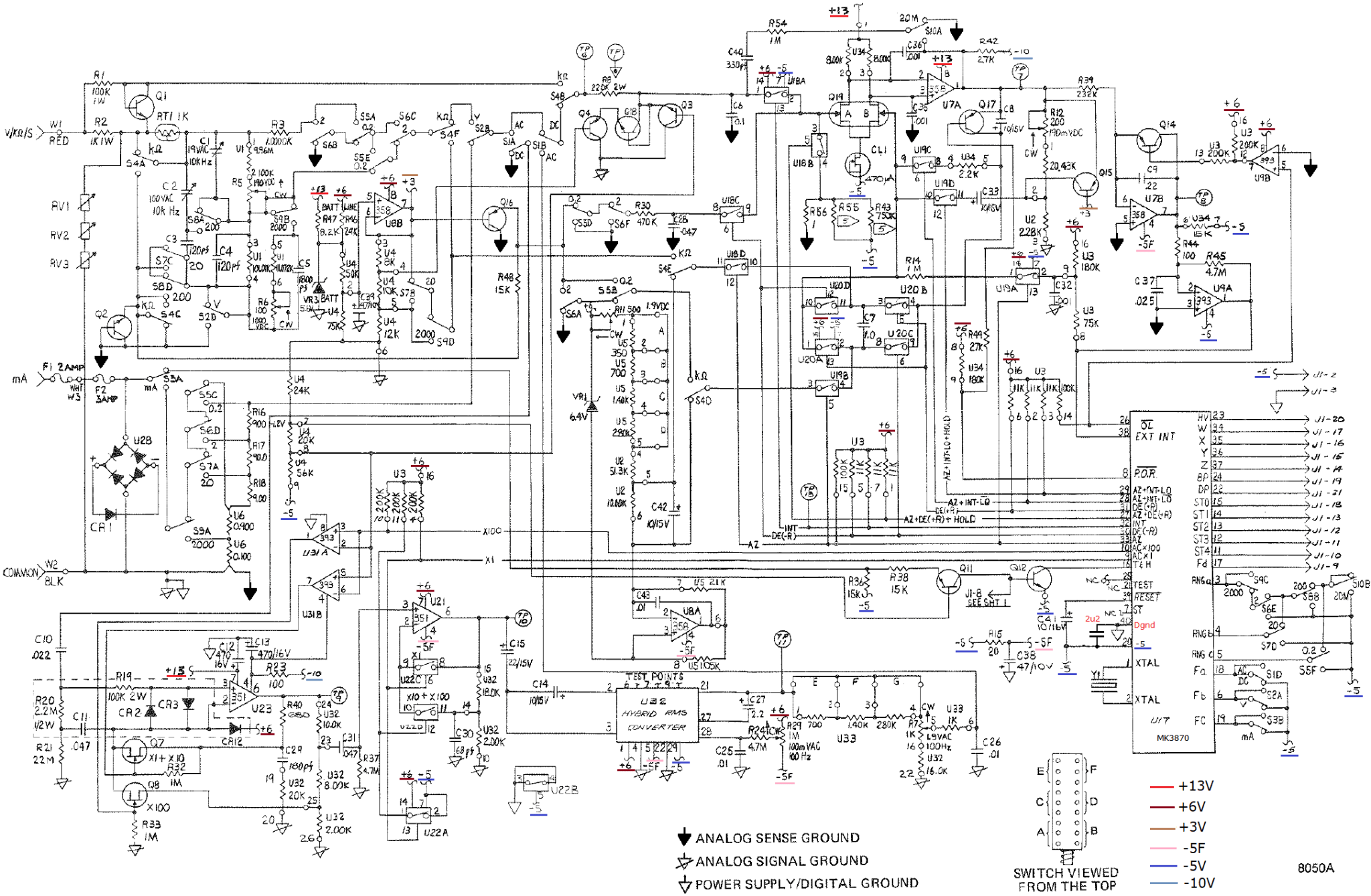 Fluke 8050a Main Circuit.png