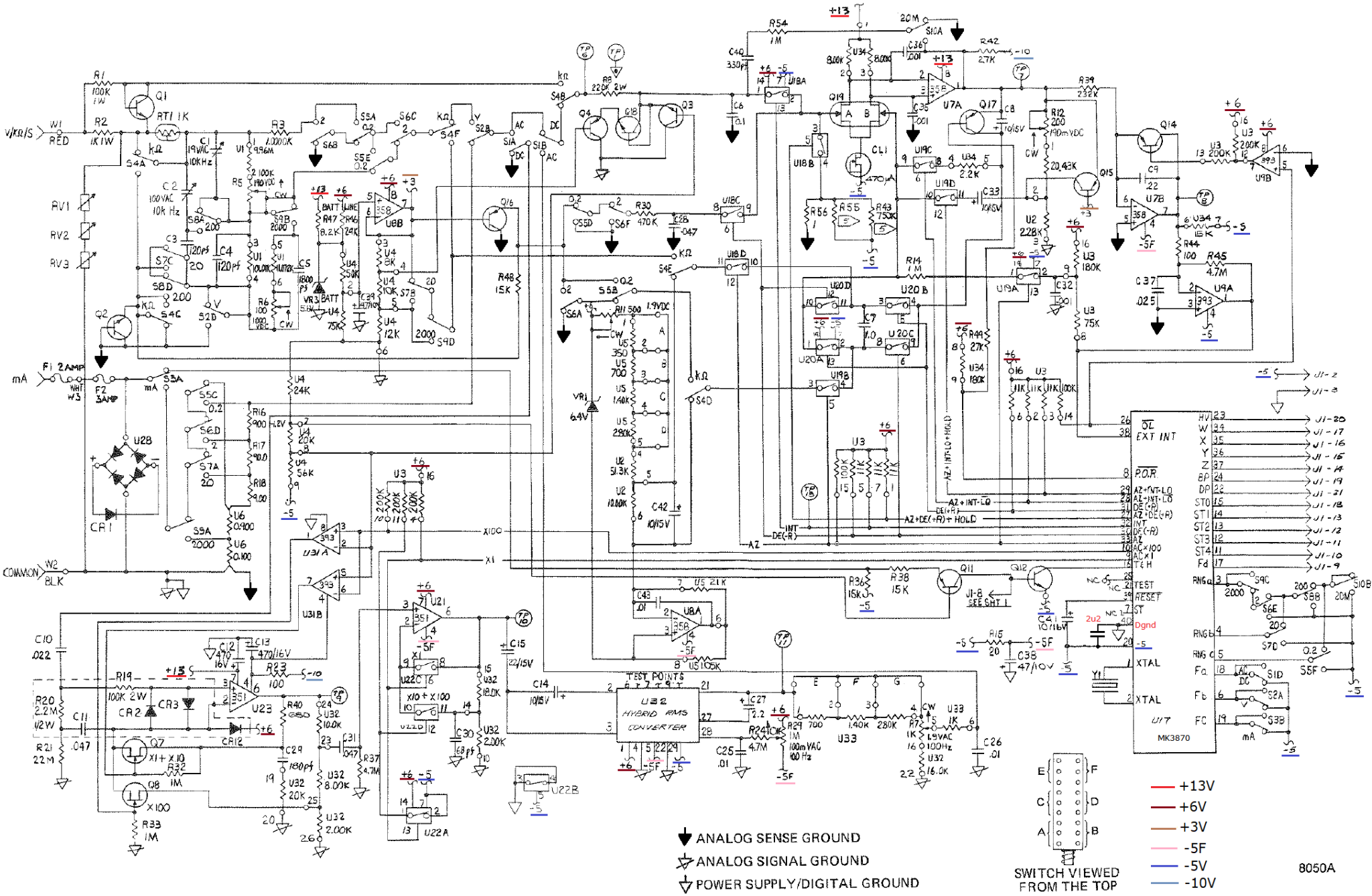 Fluke 8050a Main Circuit.png