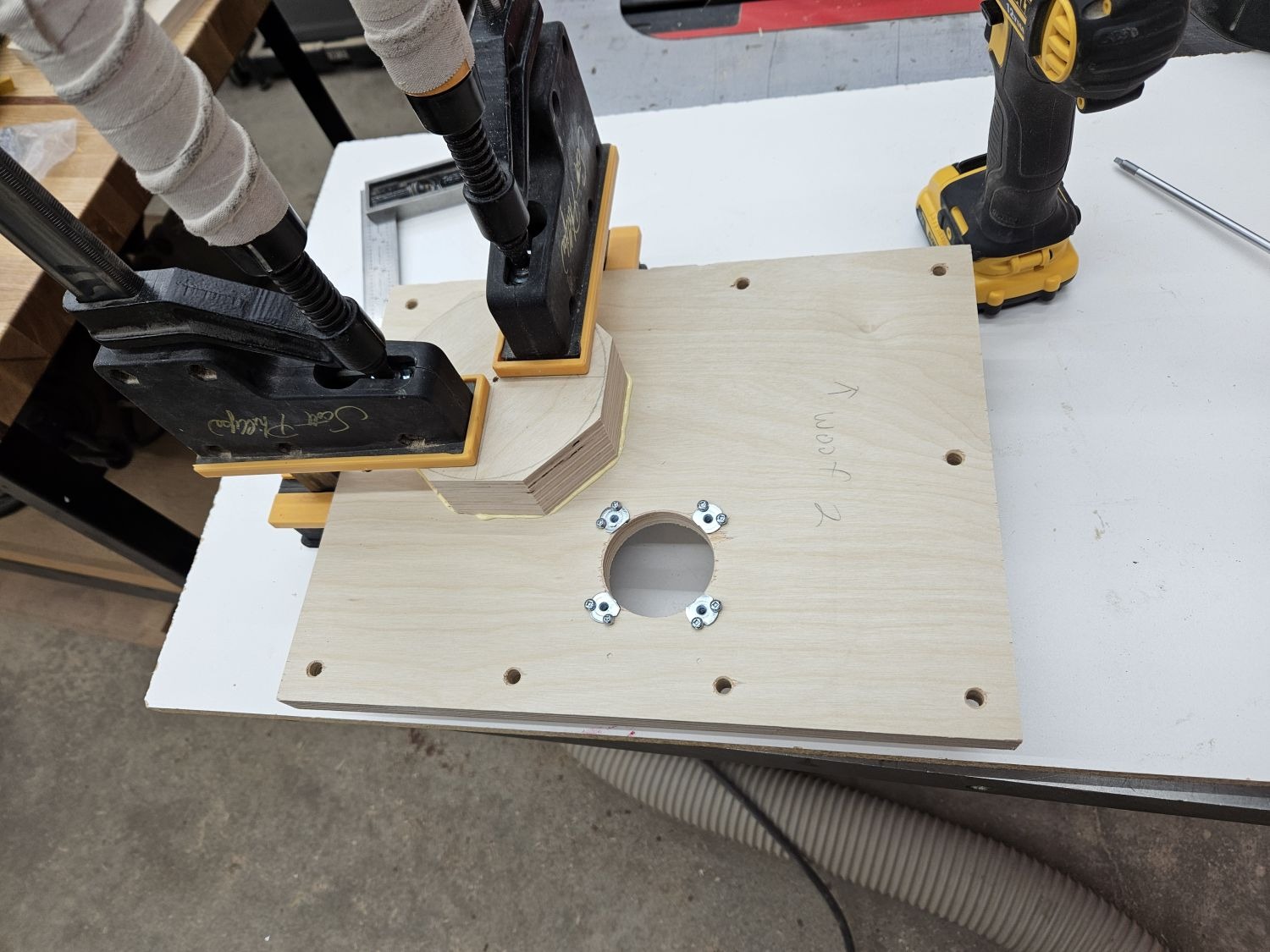 gluing on port extension.jpg