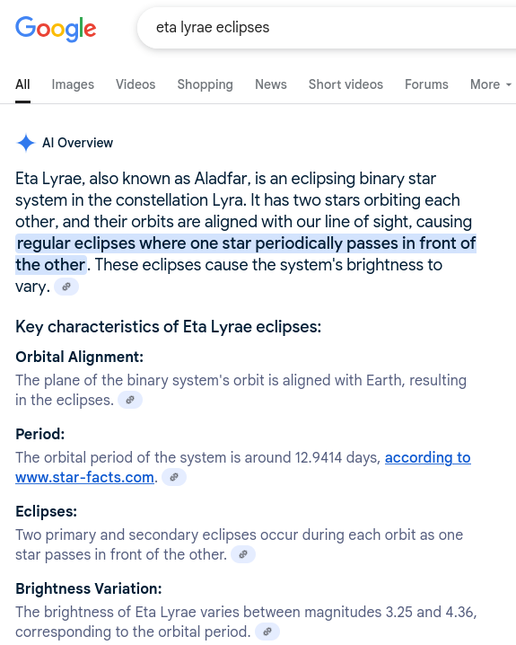 Google AI Error BETA LYRAE surely?.png
