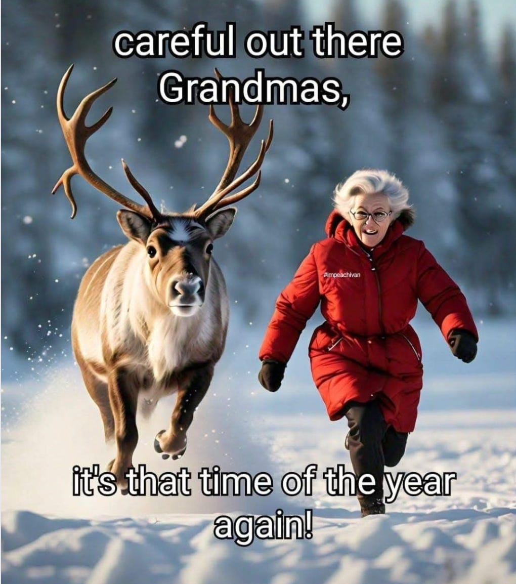 Grandma Outruns Reindeer.jpg