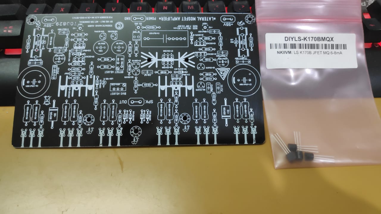 All Hitachi Lateral FET amplifier for DIY described by Paul All Hitachi Lateral FET amplifier for DIY described by Paul