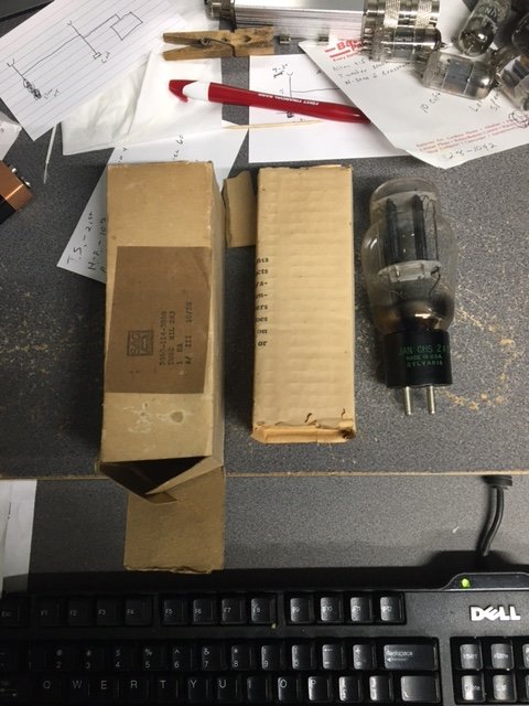 WTT Sylvania 2A3, s for 300B, s | diyAudio