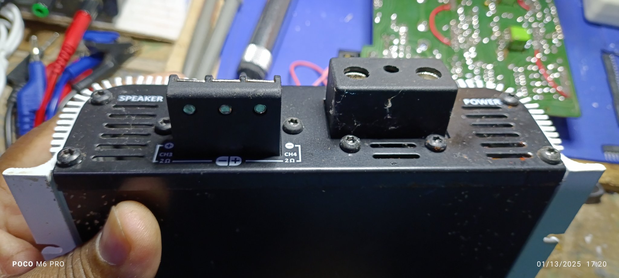 Taramps MD12000.1 repair - YouTube