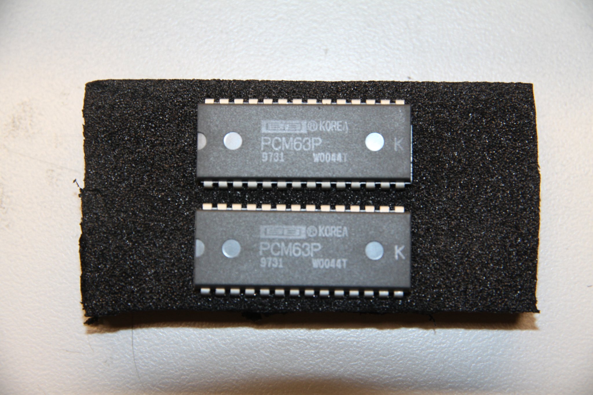 For Sale - Burr Brown PCM63P-K DAC D/A Converter IC Pair NOS