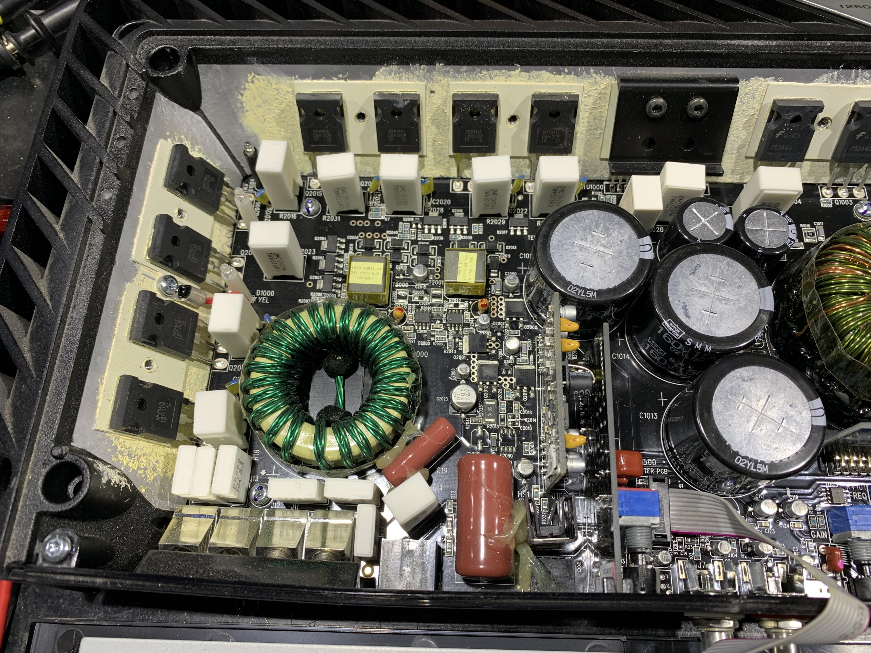 Rockford Fosgate T2500-1bd in YELLOW PROTECTION | diyAudio