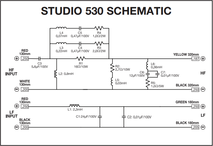 JBL STUDIO 530 Crossover Schematic.png