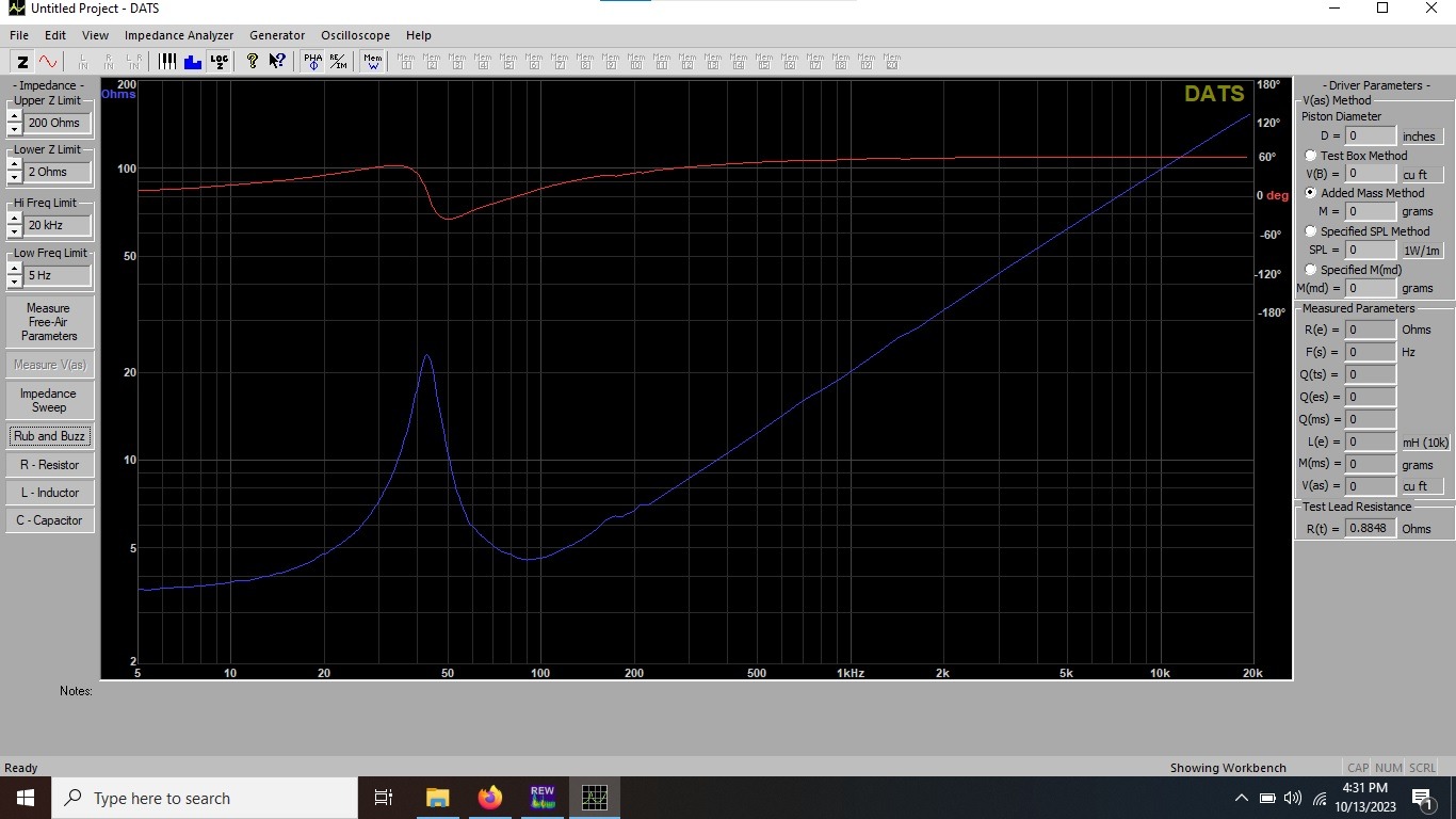JBL x 4 Stuffed Impedance Sweep.jpg