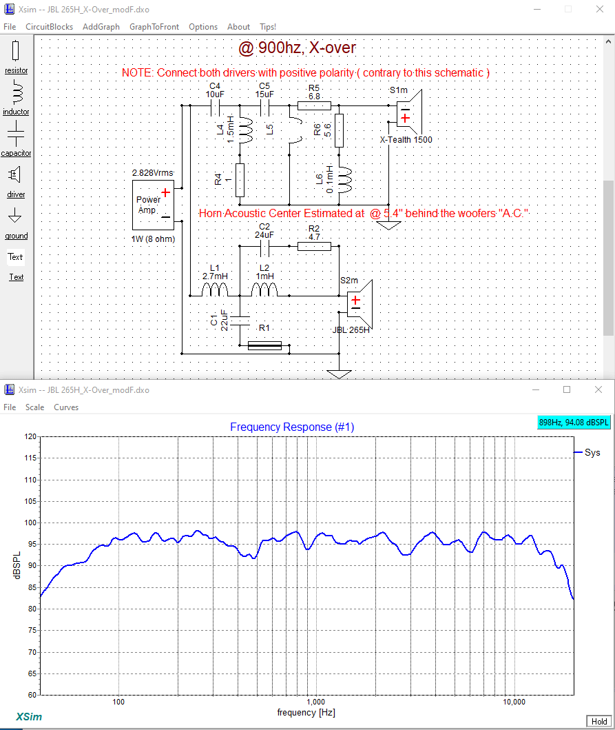 JBL265H + X-Stealth_900hz_Crossover_.png