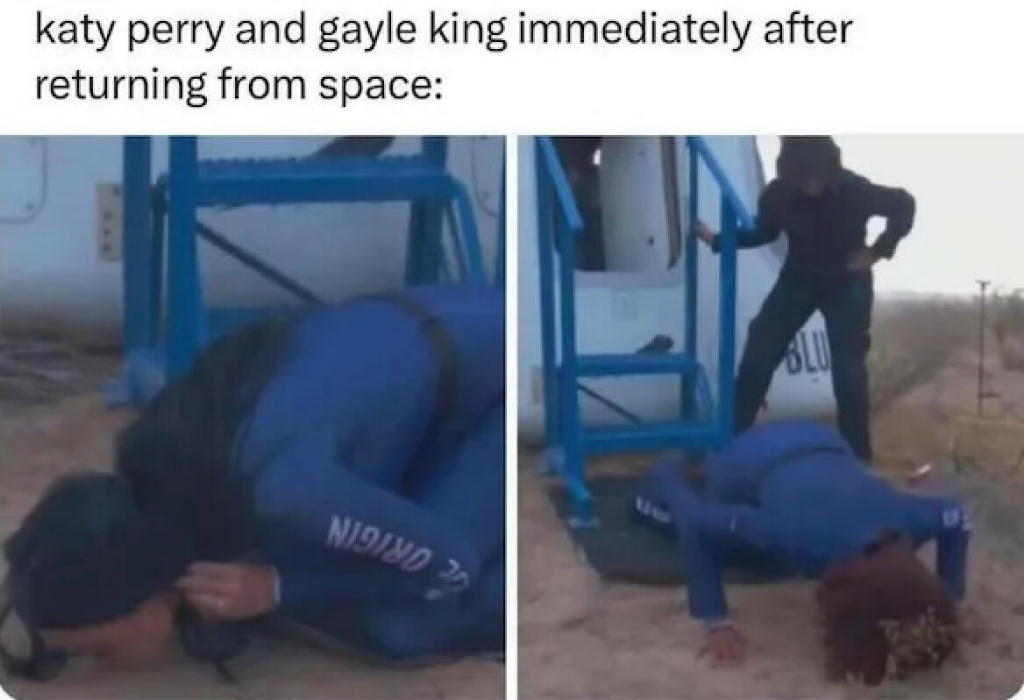 KatyPerryAndGayleKingReturningToEarth.jpg