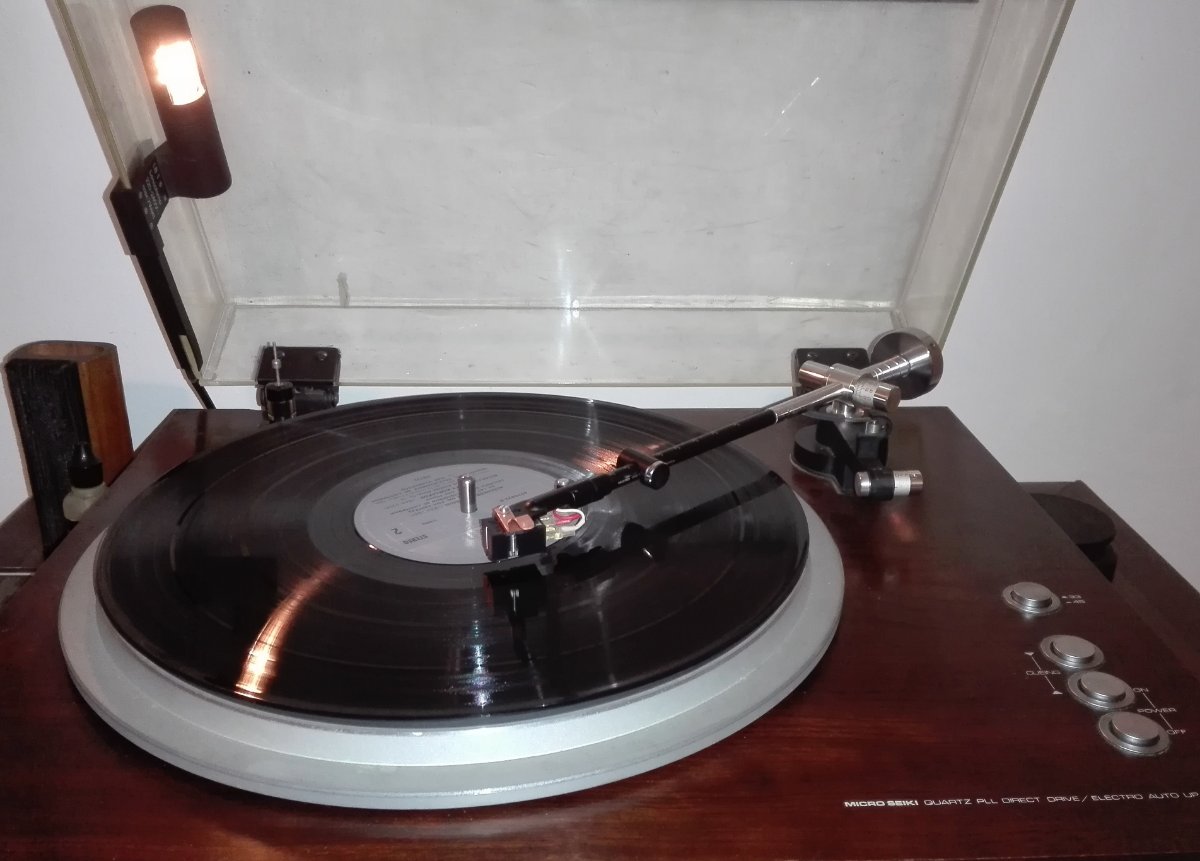 Tone arm Micro Seiki MA 707 and Cartridge DL 103, happy end