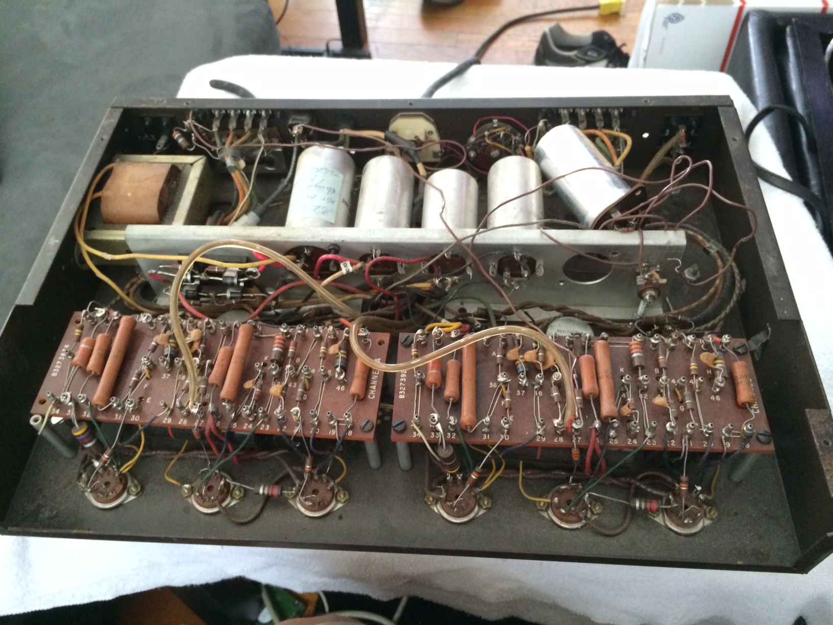 Power Supply Capacitor Refurb Kit Harman Kardon Citation II Tube Amplifier Amp 