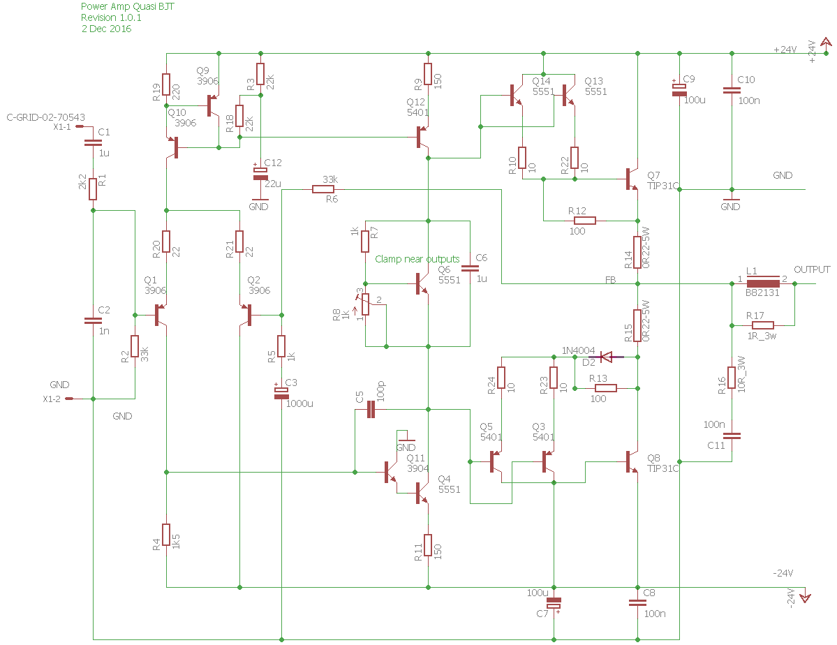 high power amateur amplifier schematics