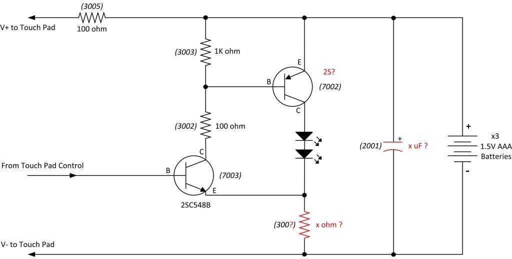 Presumed circuitry of Krell CD-1 Remote Control.jpg