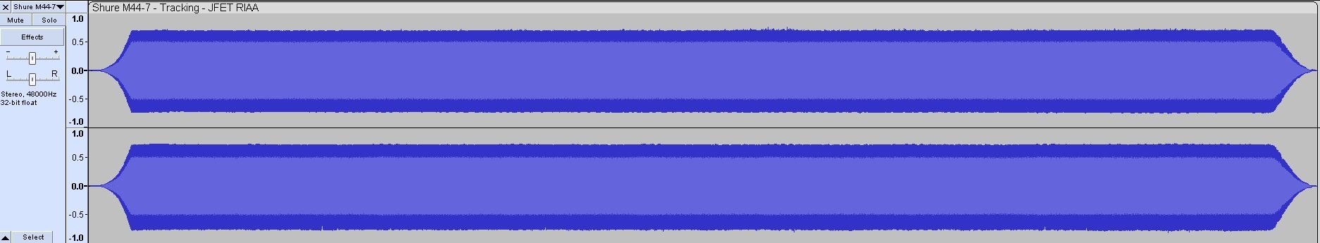 Shure M44-7 - Tracking - JFET RIAA.JPG