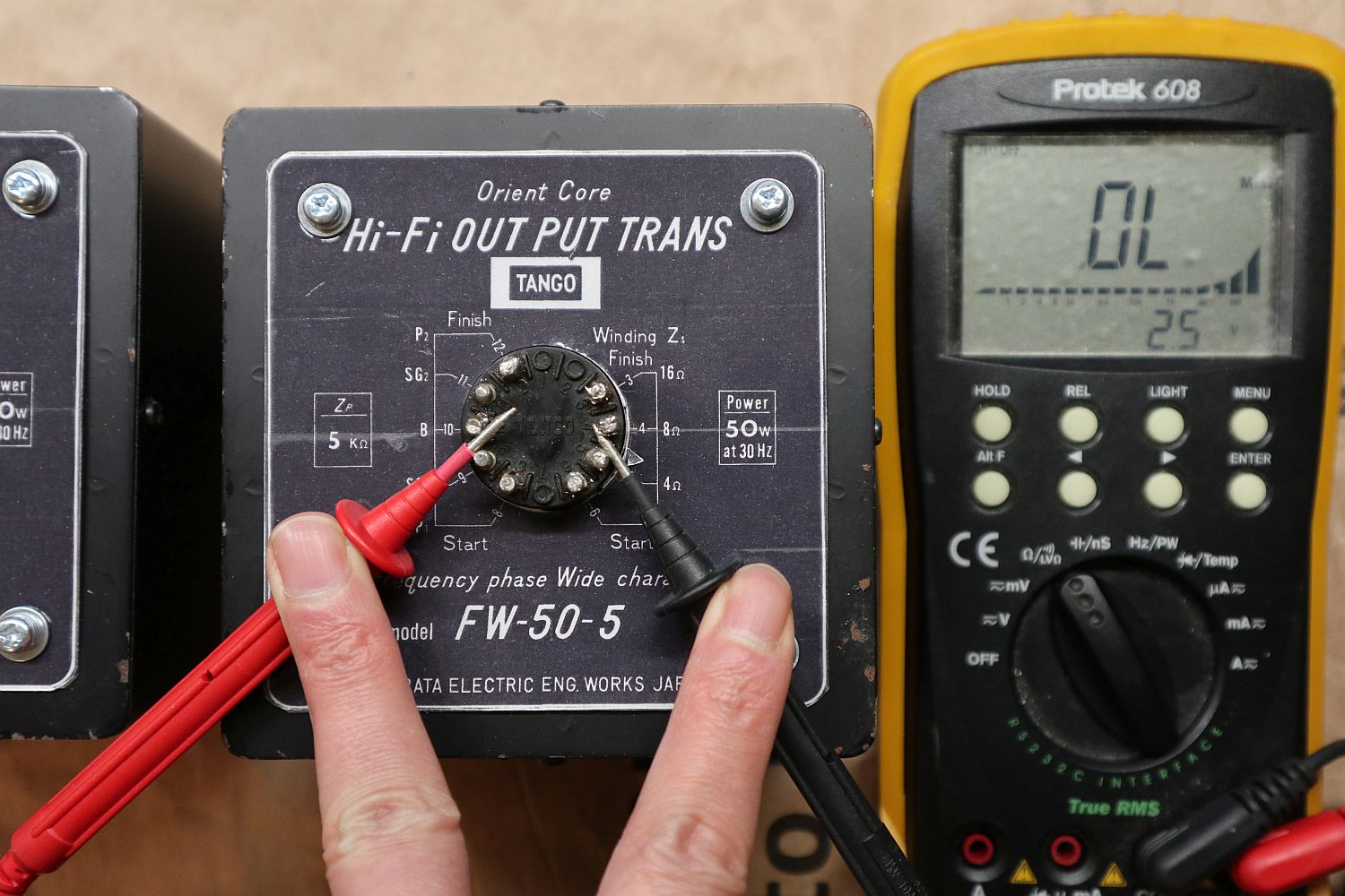 For Sale - Tango Hirata FW-50-5 P-P Output Transformers