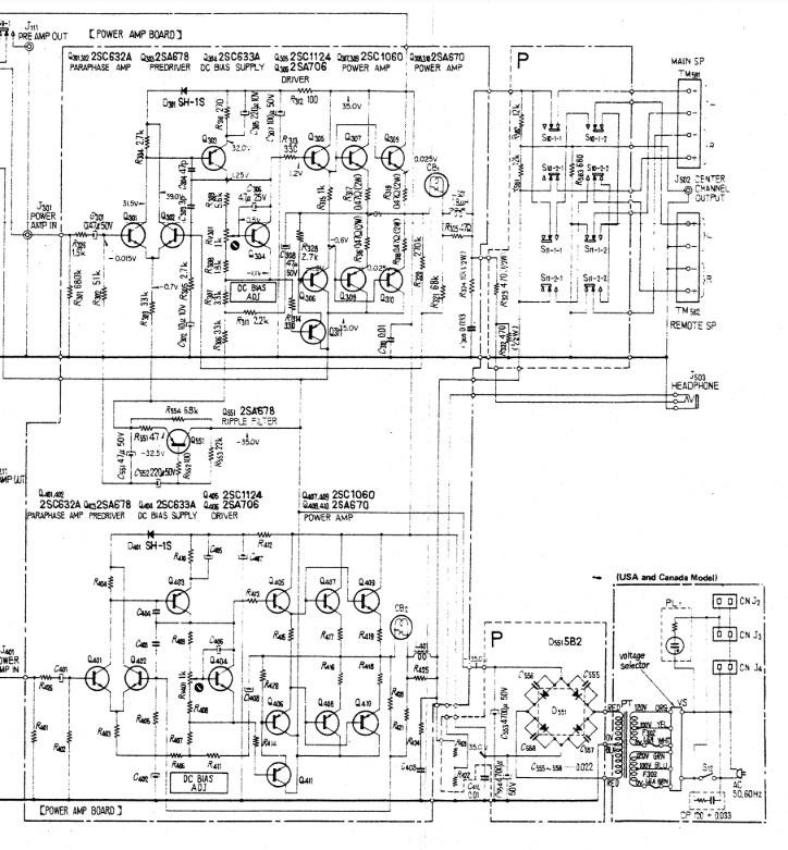 Sony TA1150 power amp and power supply.PNG