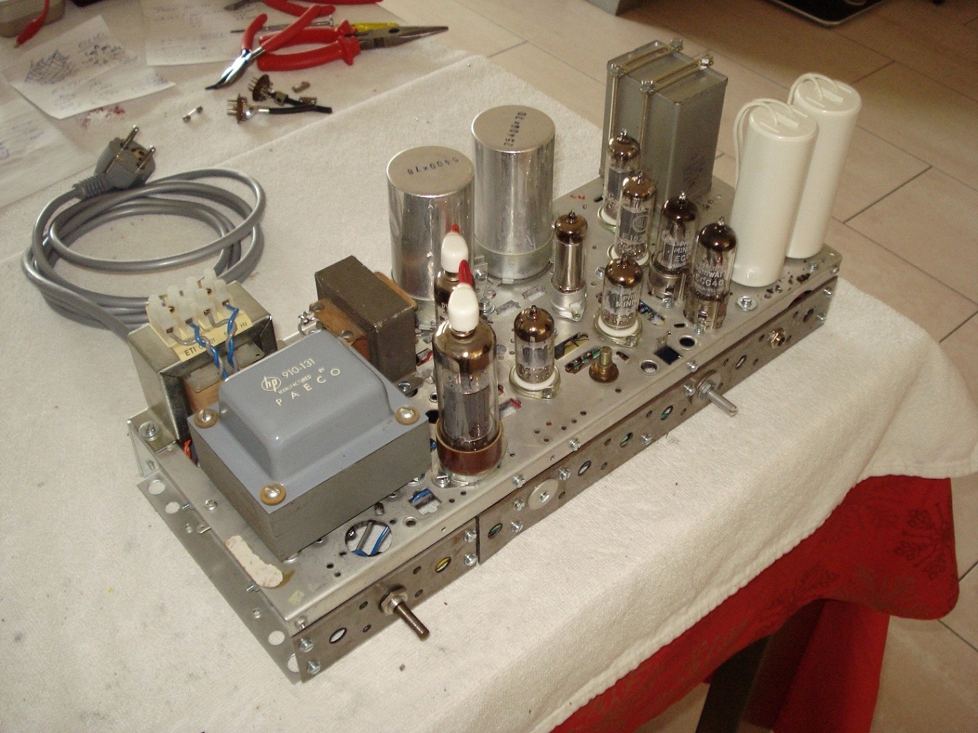 Stereo Headphones OTL 2 x (ECC40 srpp dc-coupled + E182CC grounded-grid) + PY81 + PL36 triode ...jpg