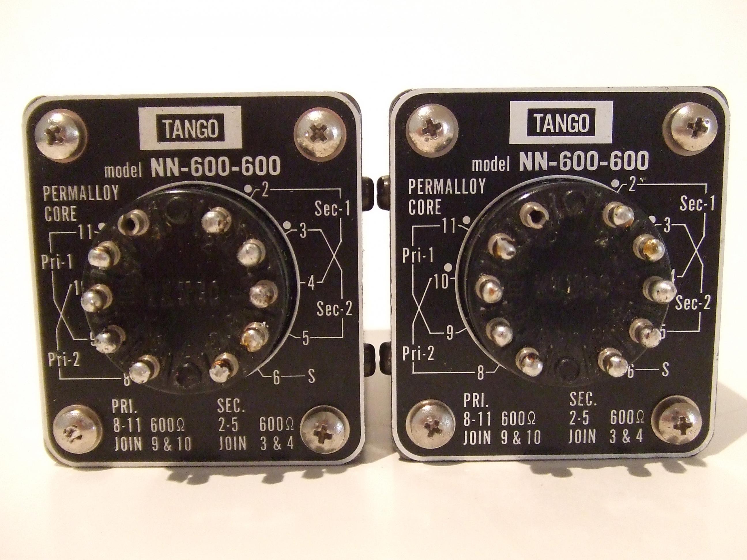 Use of Tango NN-600-600 Transformers ? | diyAudio Use of Tango NN-600-600 Transformers ? | diyAudio