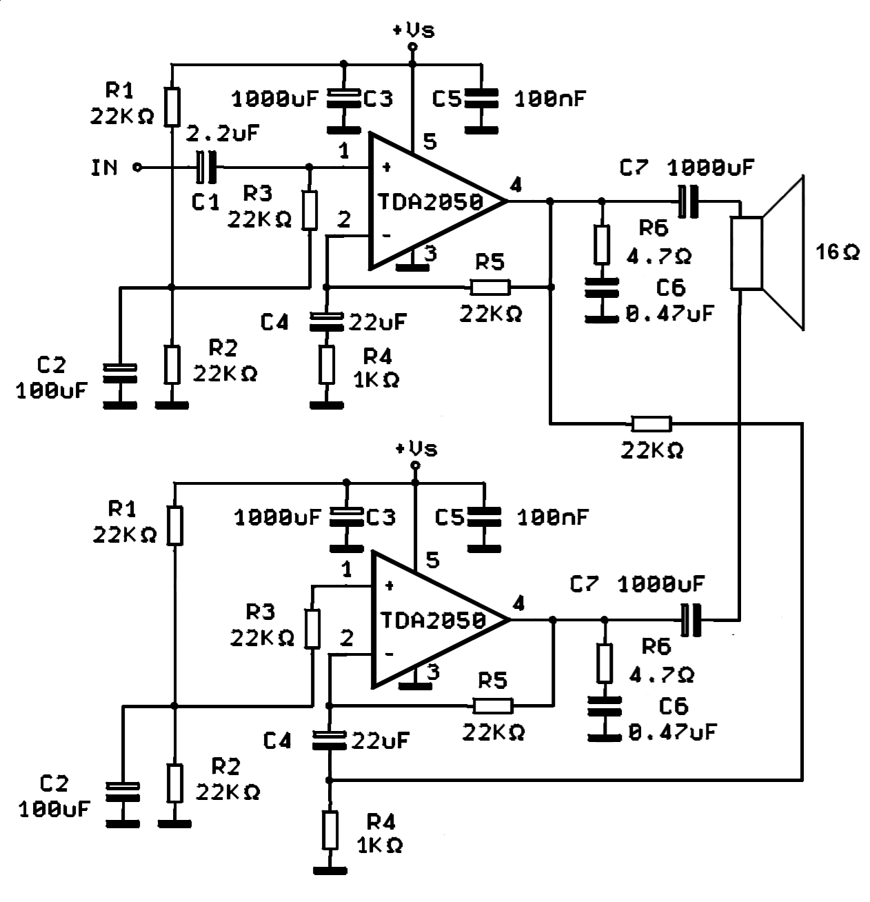 TDA2050 amp bridged 1.png