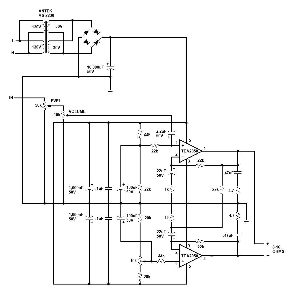 TDA2050 bridged amplifier 2.png
