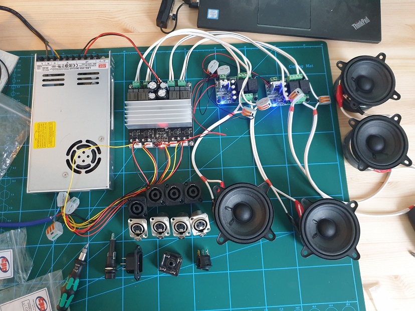 3E TPA3251 / LRS-350-36 / Hifi2000 Build | diyAudio